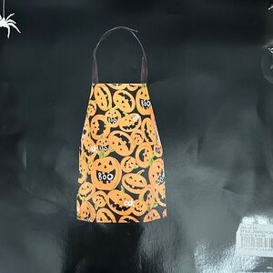NEW Happy Halloween Wipe Clean Kids Child’s Size Pumpkin Apron